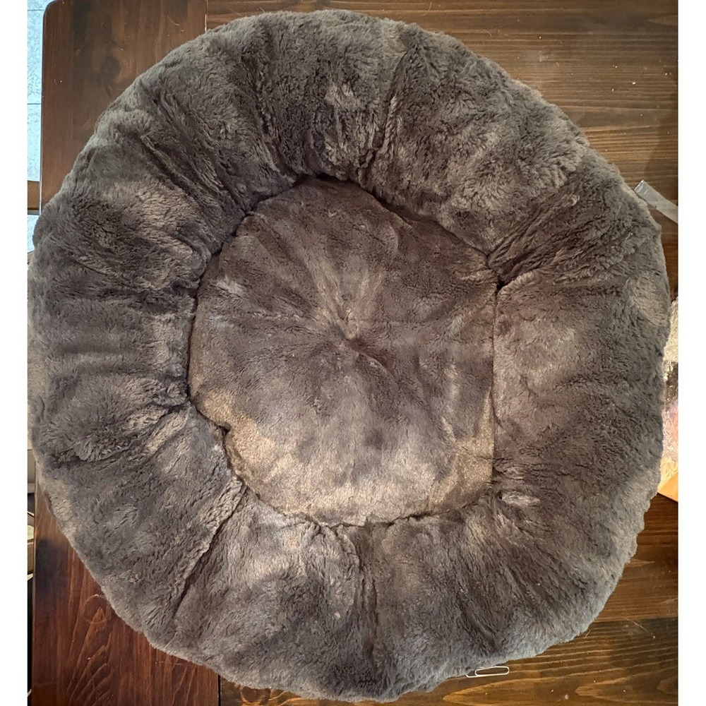 Original Calming Donut Dog Bed for Small Dogs up to 25 lbs Best Friends By Sheri